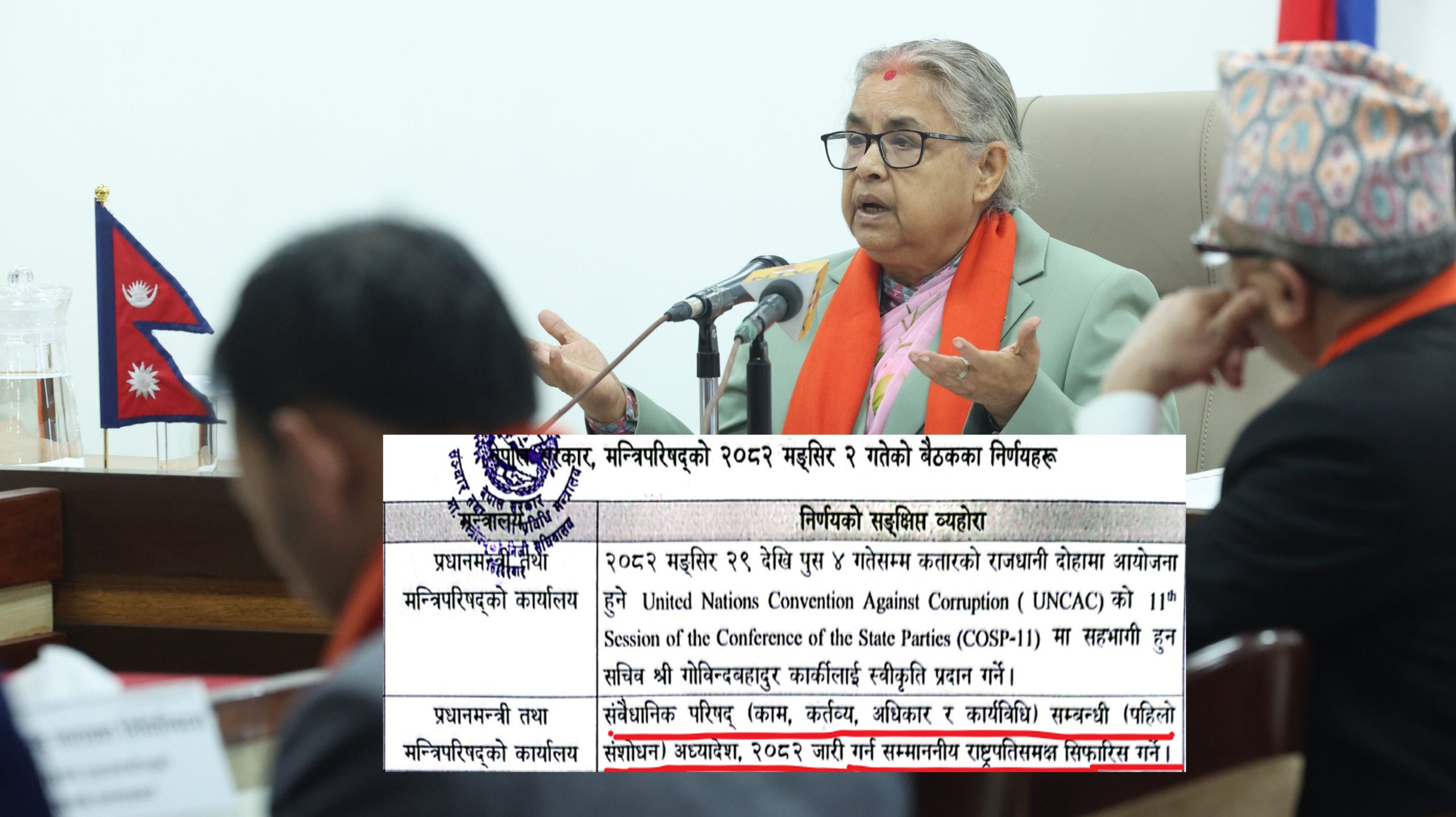 राष्ट्रपतिले किन रोके संवैधानिक परिषदसम्बन्धी अध्यादेश ?