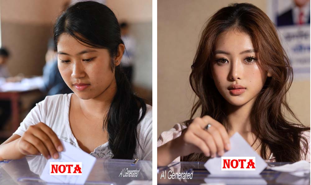 NOTA : माथिका कसैलाई मतदान गर्दिनँ !