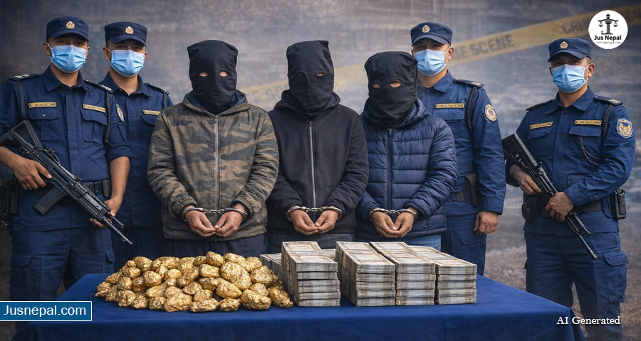 नक्कली सुन दिएर पाँच लाख ठगी गर्ने गिरोह पक्राउ