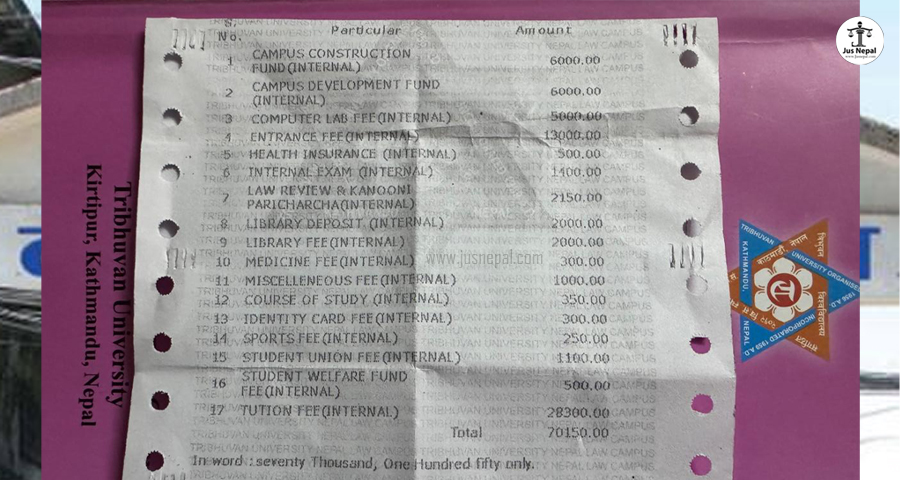 ल क्याम्पसका विद्यार्थीको थाप्लोमा भवन र नेताको भार !