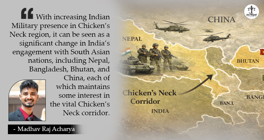 Chicken’s Neck: Geopolitical Tensions and Why It is a Strategic Security Concern for Nepal