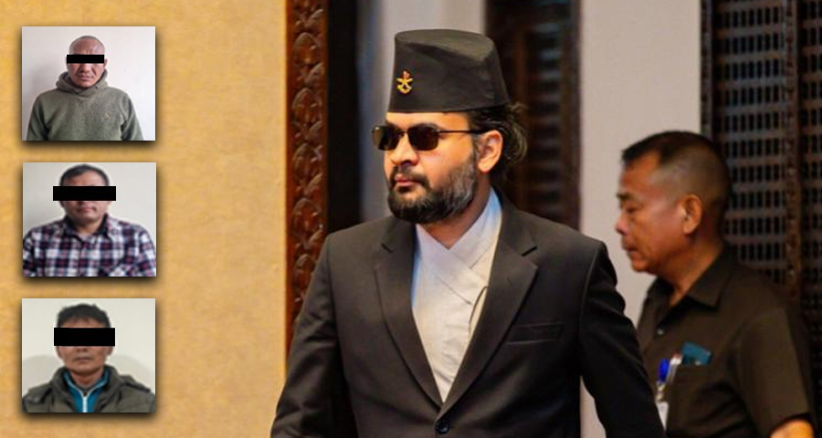 बालेनको डेरामा चोरी गर्ने तीन जना पक्राउ, भदौ २४ मा नक्खु कारागारबाट फरार भएको तथ्य फेला