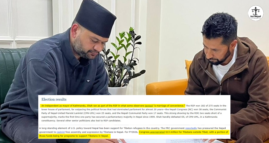 बालेन सरकारप्रति अमेरिकी नजर : बीआरआईदेखि तिब्बती शरणार्थीसम्म