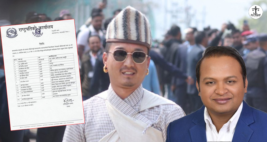 विवादमा परेका मन्त्रीको मर्यादाक्रम घट्यो, सुदनलाई पाँचौँ, दीपकलाई पन्ध्रौँ