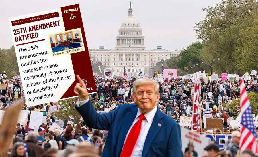 ट्रम्पलाई सत्ताबाट फाल्न सक्ने अमेरिकामा यस्तो छ कानून