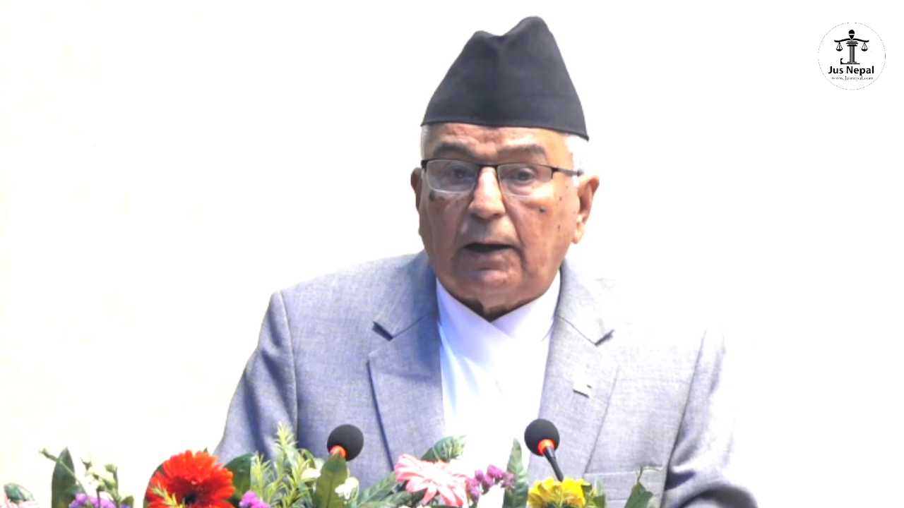 राष्ट्रपतिको सम्वोधन : विधि र परम्परा तलमाथि हुँदा समाज भयभीत हुन थाल्छ