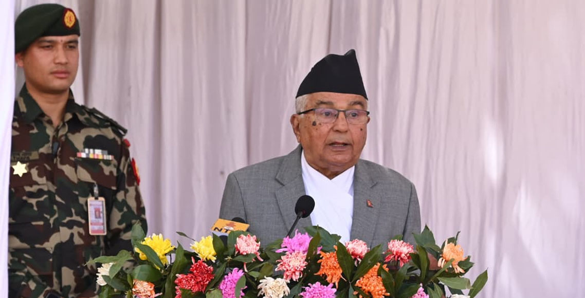 सङ्घीय संसद्को संयुक्त बैठक बस्दै, राष्ट्रपतिले नीति तथा कार्यक्रम प्रस्तुत गर्ने