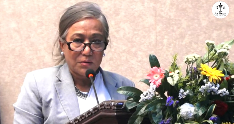 कामु प्रधानन्यायाधीश सपना मल्लको गर्जन – विधिको शासनबारे बोल्ने आँट र औकात जुटाउनुपर्छ (भिडियो)