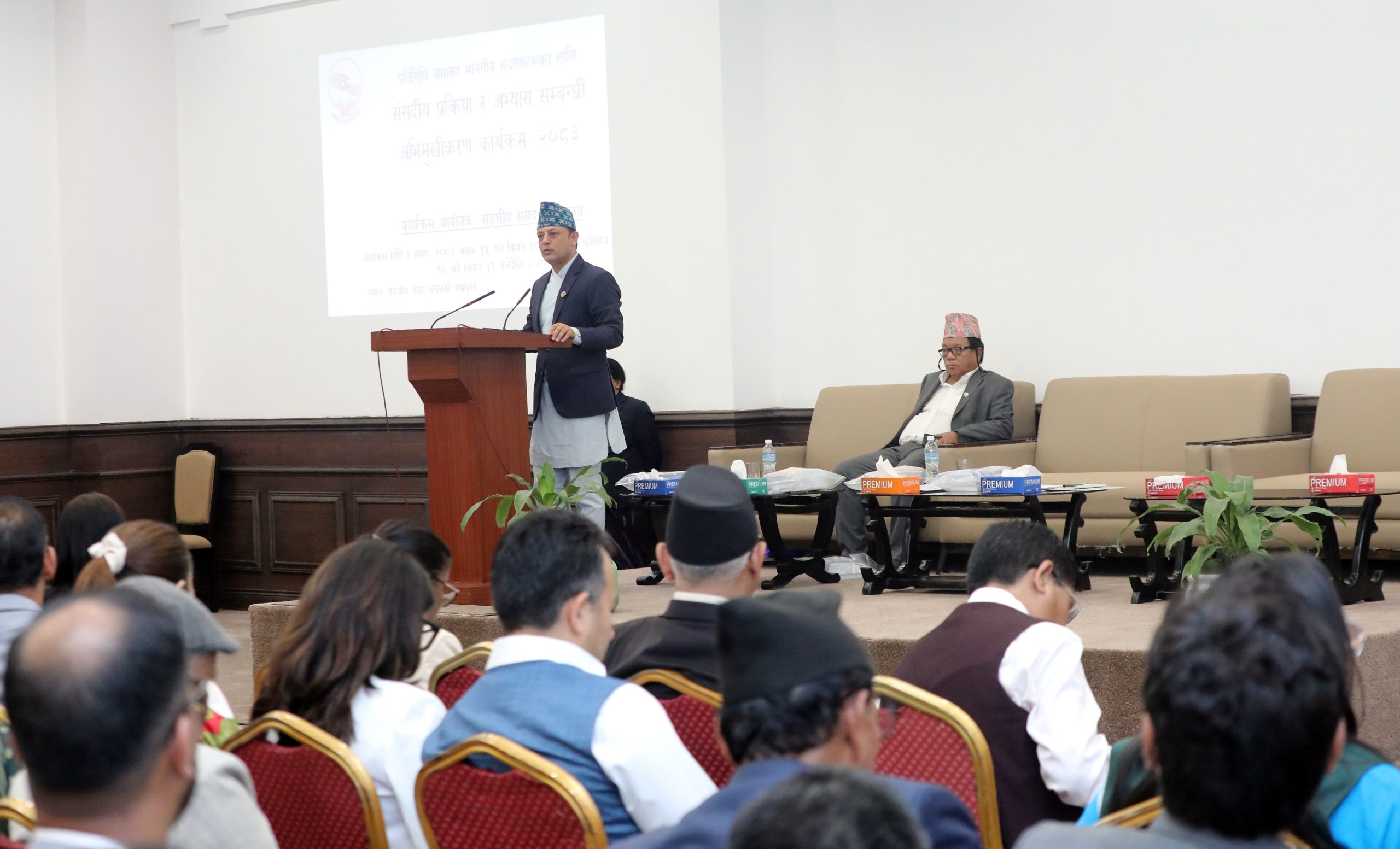 सांसदका काम र व्यवहार जनताले नियालिरहेका हुन्छन् : सभामुख